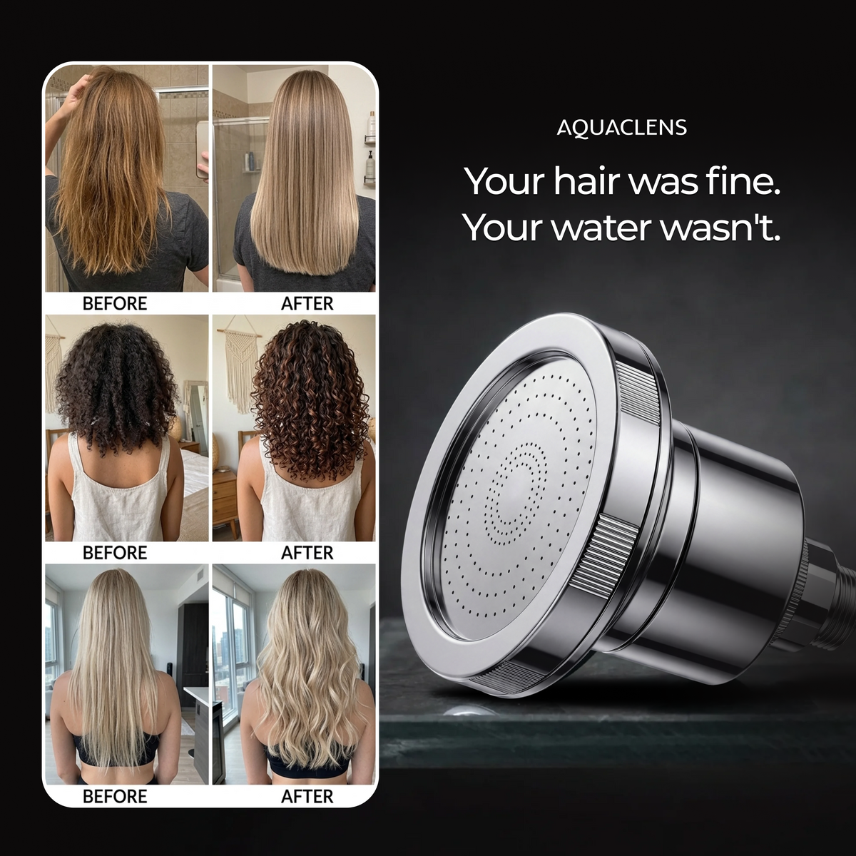 AquaClens Filtered Showerhead